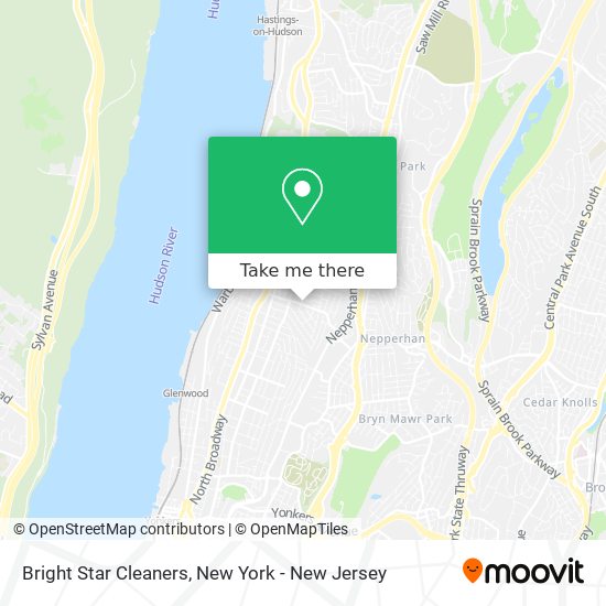 Mapa de Bright Star Cleaners