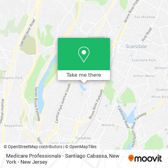 Mapa de Medicare Professionals - Santiago Cabassa