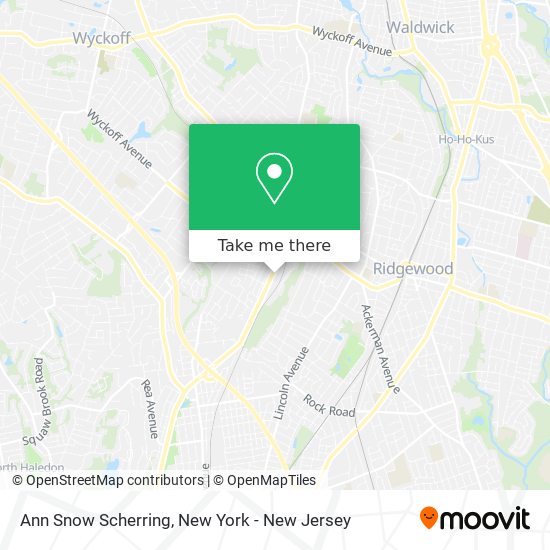 Mapa de Ann Snow Scherring
