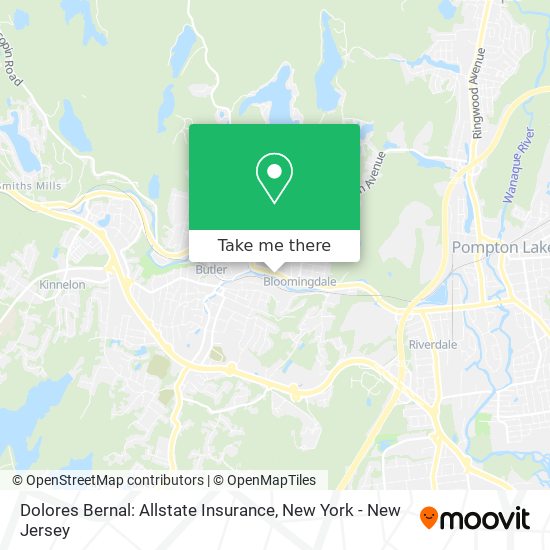 Dolores Bernal: Allstate Insurance map