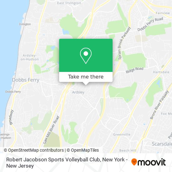 Robert Jacobson Sports Volleyball Club map