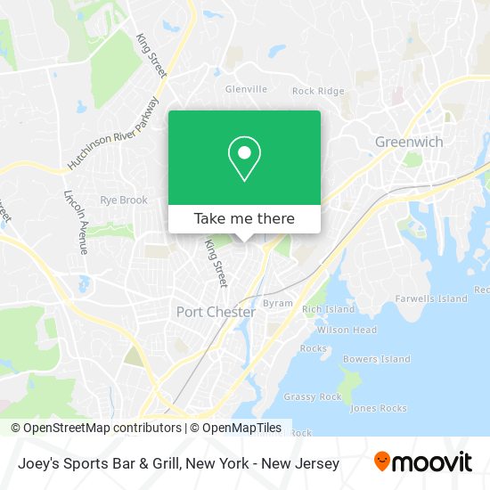 Joey's Sports Bar & Grill map