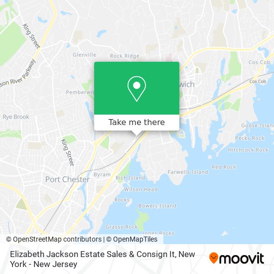 Elizabeth Jackson Estate Sales & Consign It map