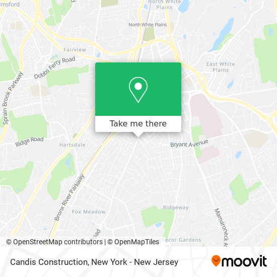 Candis Construction map