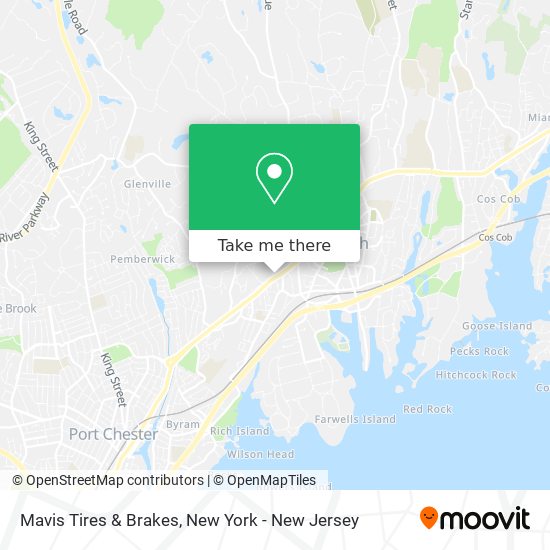 Mavis Tires & Brakes map