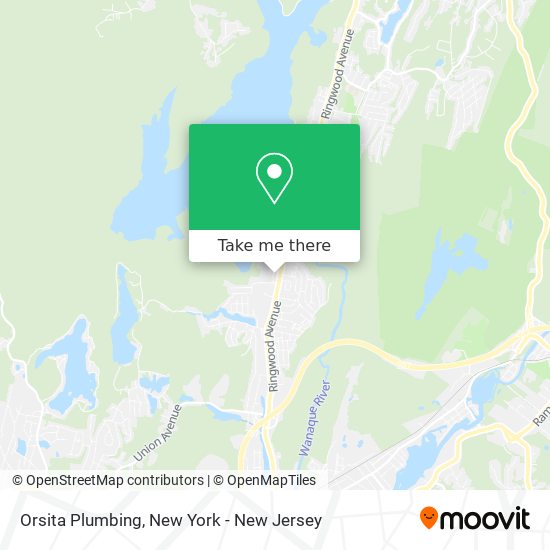 Orsita Plumbing map