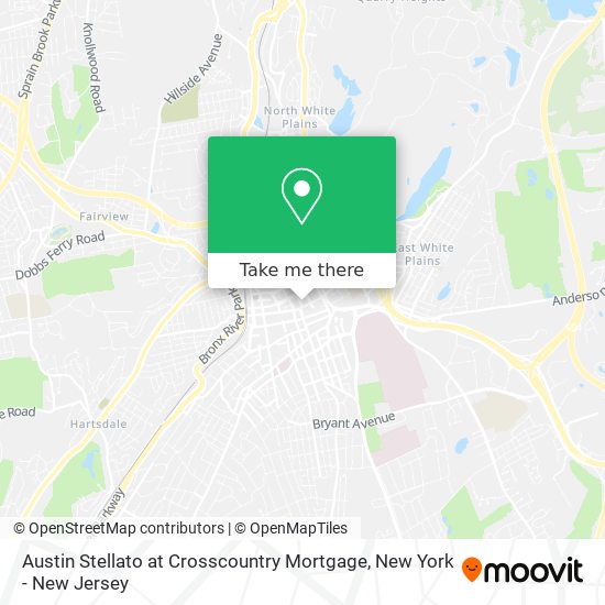 Austin Stellato at Crosscountry Mortgage map