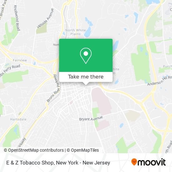 Mapa de E & Z Tobacco Shop
