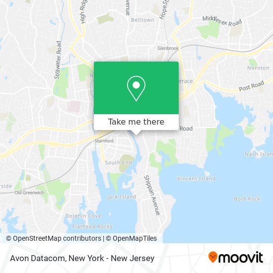 Avon Datacom map