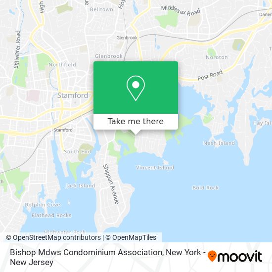 Bishop Mdws Condominium Association map