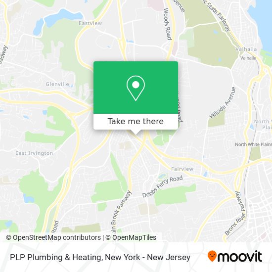 PLP Plumbing & Heating map