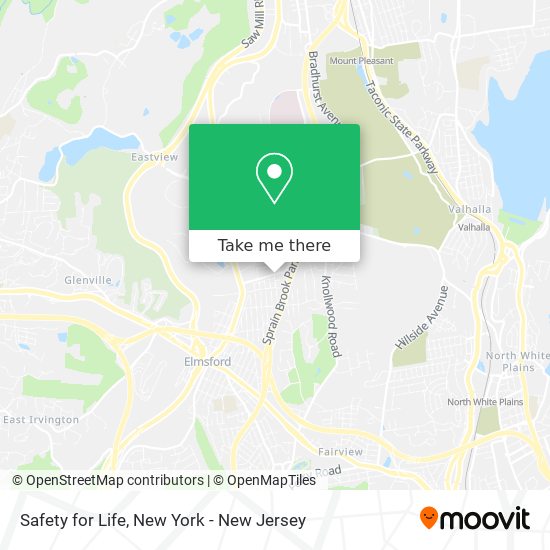 Safety for Life map