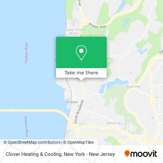 Mapa de Clover Heating & Cooling