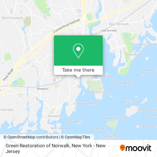 Green Restoration of Norwalk map
