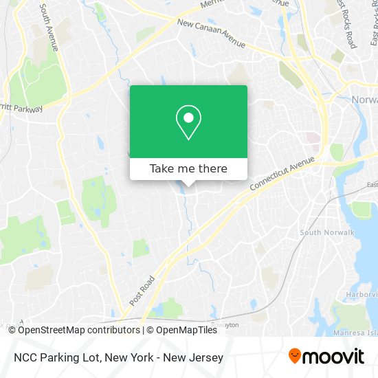 NCC Parking Lot map