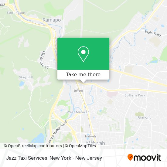 Jazz Taxi Services map