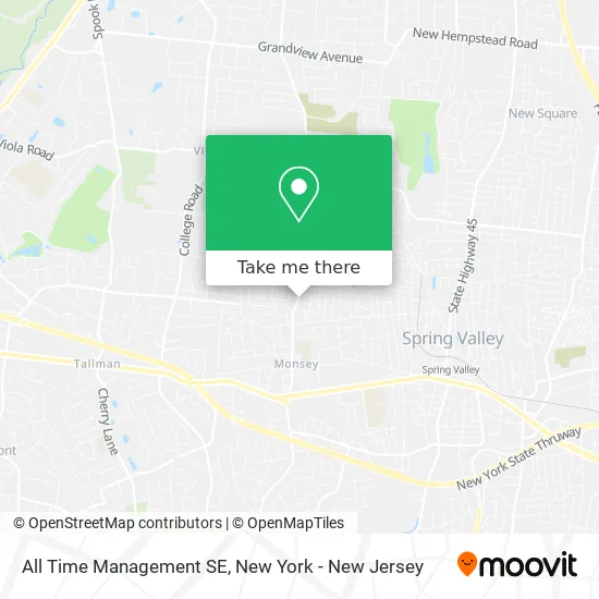 All Time Management SE map