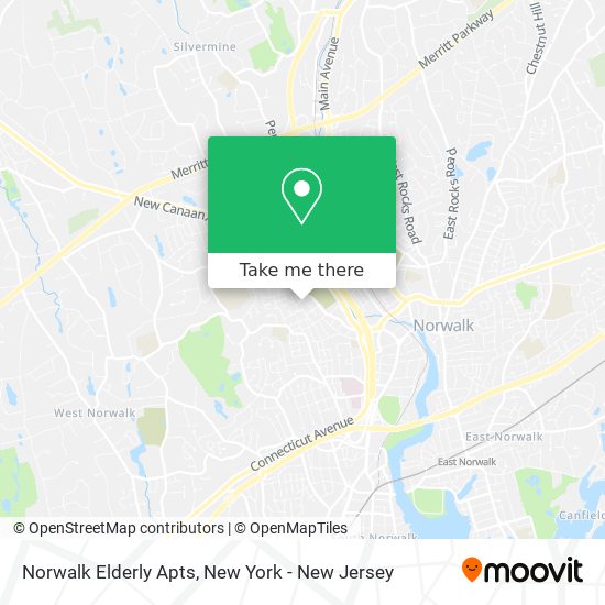 Mapa de Norwalk Elderly Apts