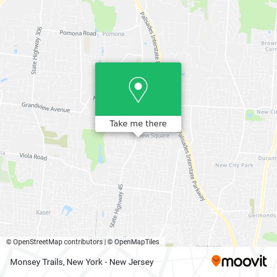 Monsey Trails map