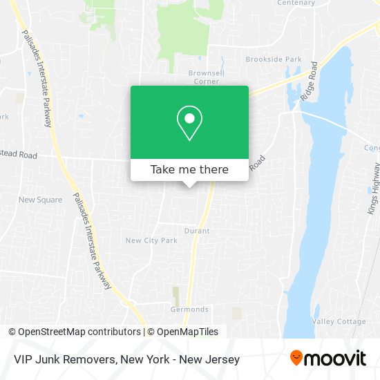 VIP Junk Removers map