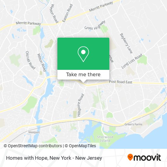 Homes with Hope map