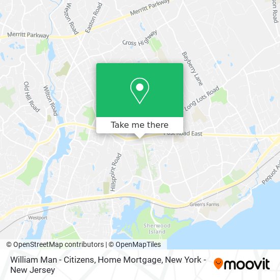 William Man - Citizens, Home Mortgage map