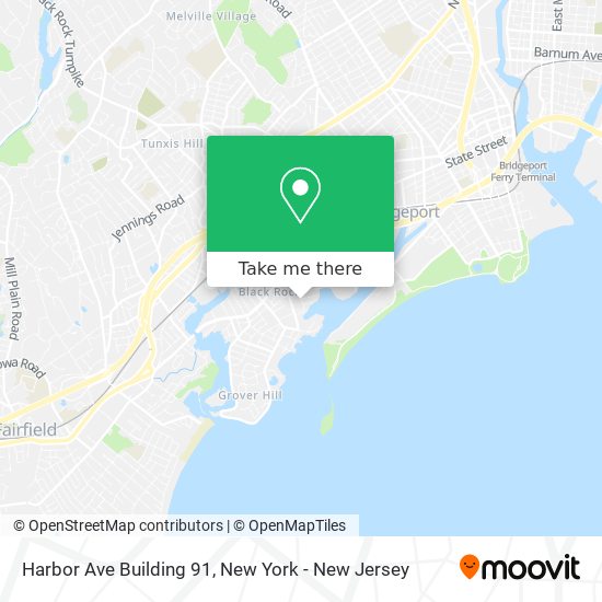 Mapa de Harbor Ave Building 91