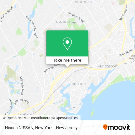 Nissan NISSAN map