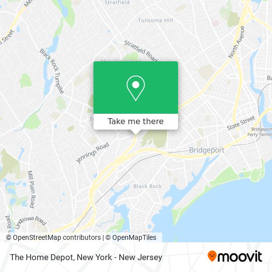 The Home Depot map