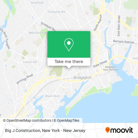 Big J Construction map