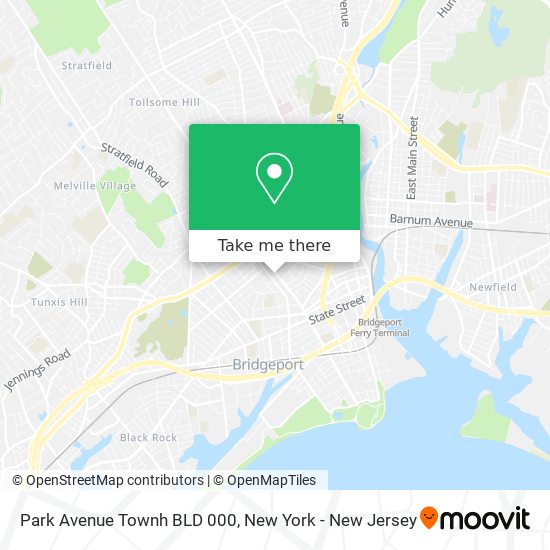Mapa de Park Avenue Townh BLD 000