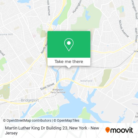 Mapa de Martin Luther King Dr Building 23