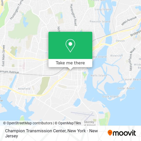 Champion Transmission Center map