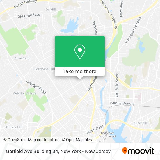 Mapa de Garfield Ave Building 34