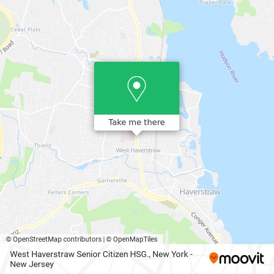 West Haverstraw Senior Citizen HSG. map