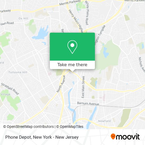 Phone Depot map