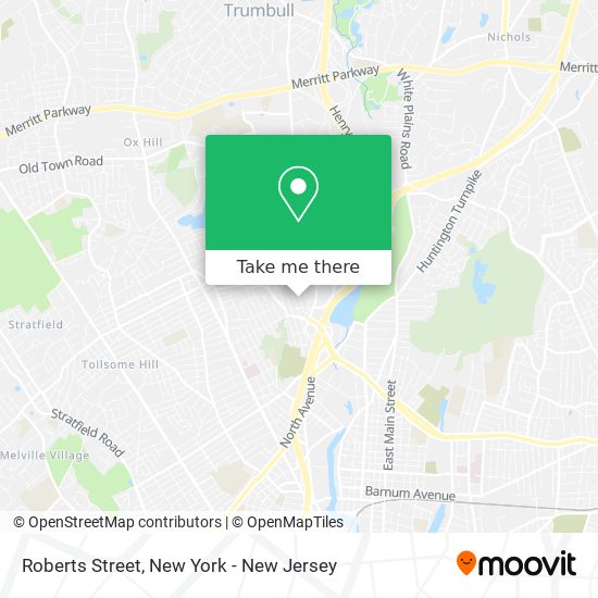 Mapa de Roberts Street