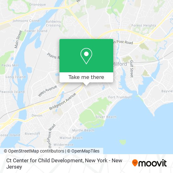 Mapa de Ct Center for Child Development