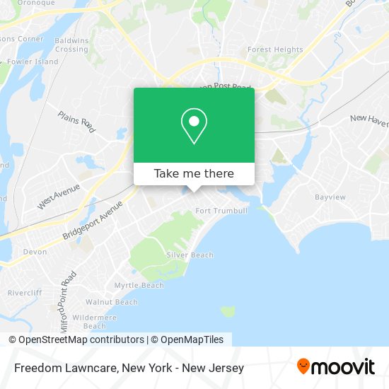 Mapa de Freedom Lawncare