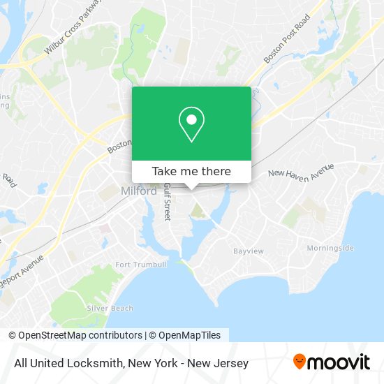 Mapa de All United Locksmith