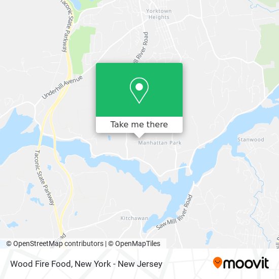 Mapa de Wood Fire Food