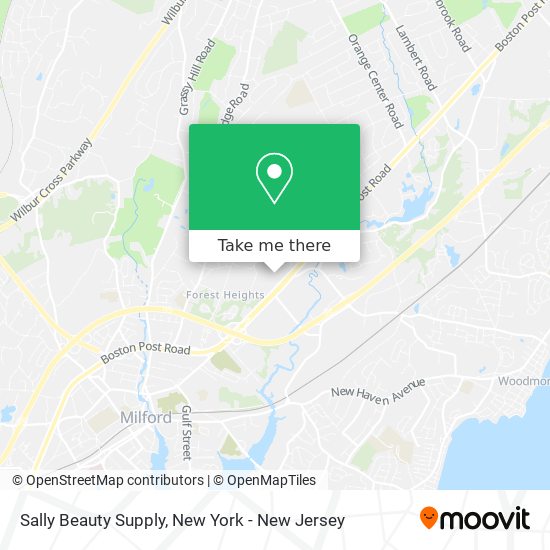 Sally Beauty Supply map