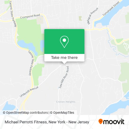 Michael Perrotti Fitness map