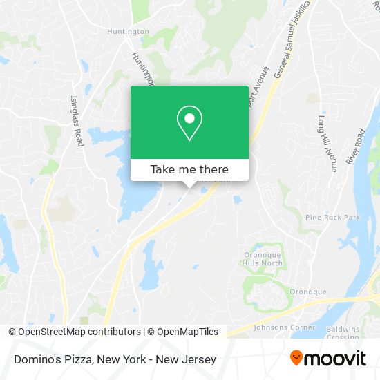 Domino's Pizza map