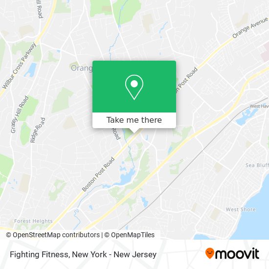 Fighting Fitness map