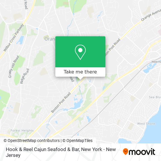 Mapa de Hook & Reel Cajun Seafood & Bar