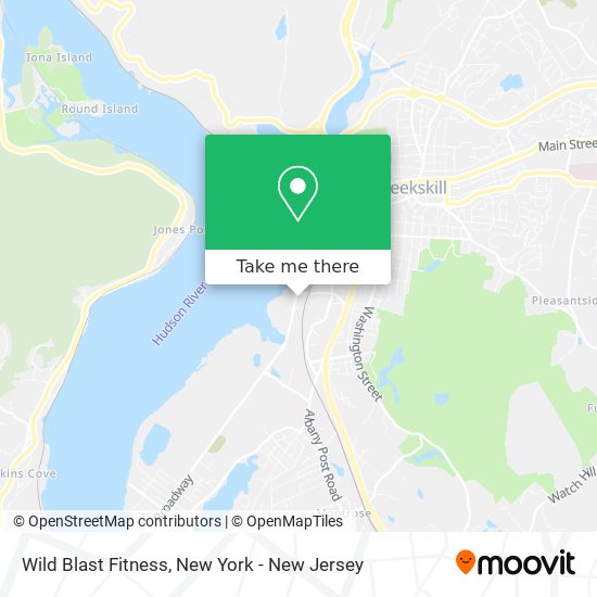 Wild Blast Fitness map