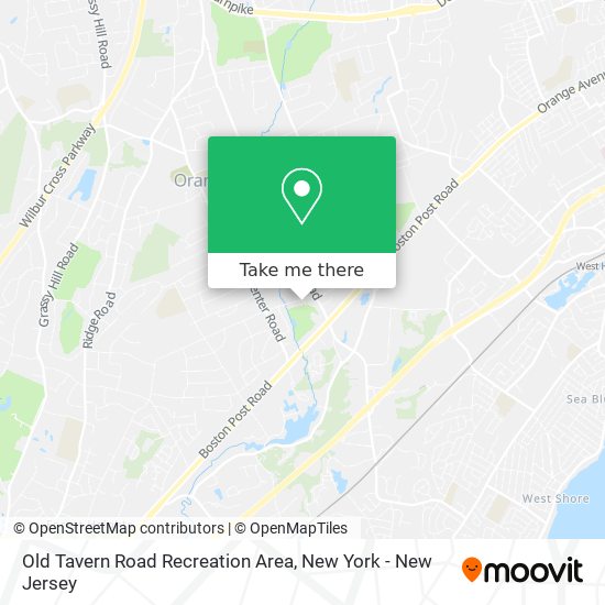 Old Tavern Road Recreation Area map