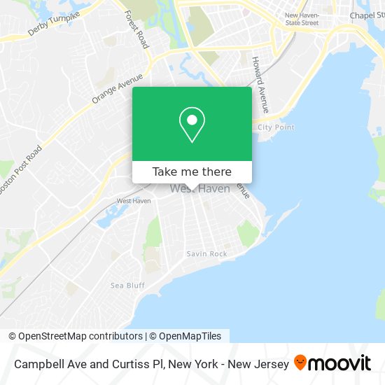 Mapa de Campbell Ave and Curtiss Pl
