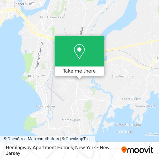 Hemingway Apartment Homes map